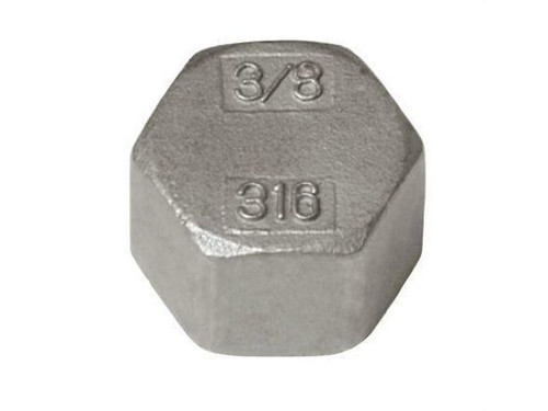 Tapón H roscado fig. 300 inoxidable - Filtube