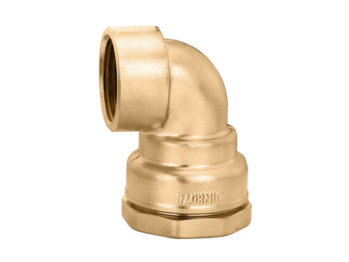 Codo rosca hembra latón PE - Caleffi
