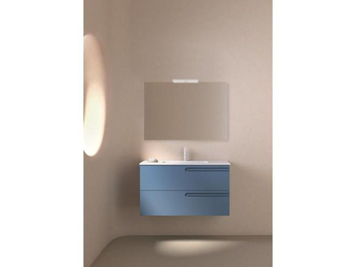 Mueble 60 econic 2 cajones 45 tirador derecha tsca azul vapor - Royo
