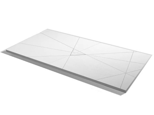 Plato Ducha Smart Quiz 160X80Cm Blanco - Construplas