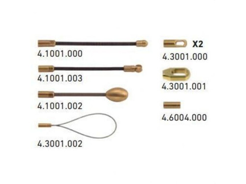 Conjunto De Accesorios Anguila Max Trenzada Ø6Mm M5 (8 Uds) - Anguila