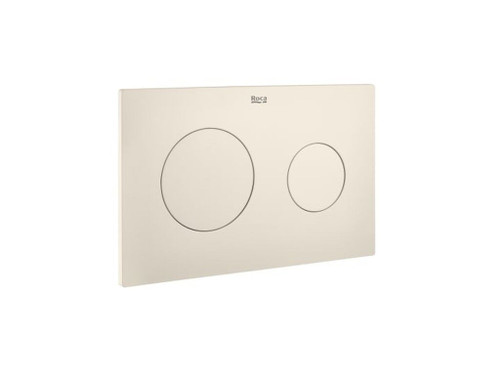 Placa de accionamiento PL10 Dual beige mate - Roca