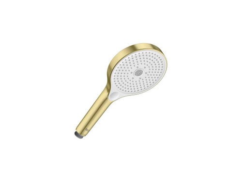 Ducha Mano Plenum 130/3 Con 3 Funciones Y Caudal 8L Oro Cepillado - Roca