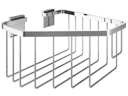 Contenedor rincón RUBIK 200x200mm cromo - Roca