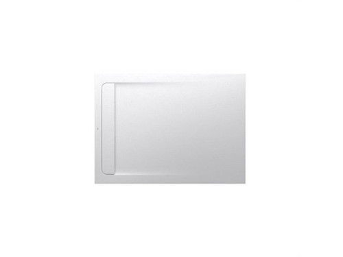 Plato ducha extraplano Stonex AQUOS 1400x900x31 antideslizante con desagüe gran caudal blanco - Roca