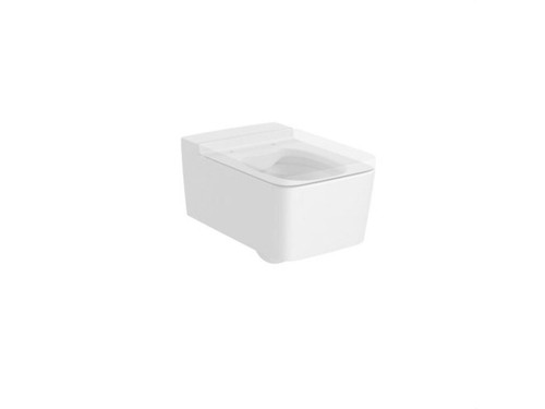 Taza suspendida INSPIRA cuadrado inodoro 560mm blanco mate - Roca