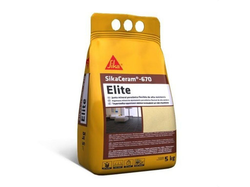 Junta mineral Sika Ceram-670 Elite (Saco 5 Kg) - Sika