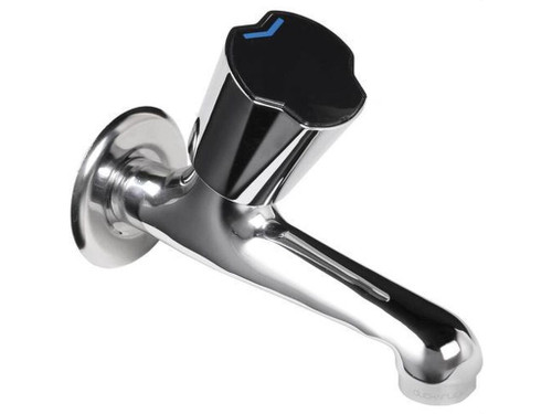 Grifo para lavadora y fregadero 15 cm índice azul (Caja) - Duchaflex