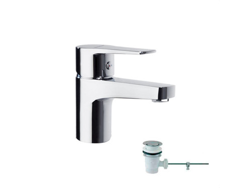 Monomando de lavabo titanium con valvula automatica - Ramon Soler