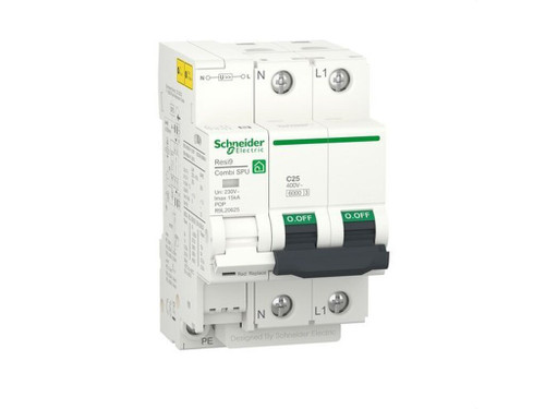 Limitador IGA combinado sobretensiones Resi9 Combi SPU 1P+N - Schneider Electric
