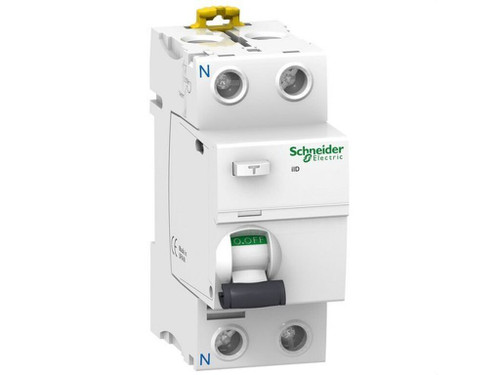Interruptor diferencial Acti9 iID 2P tipo AC 30mA - Schneider Electric