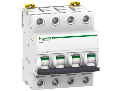 Interruptor automático magnetotérmico Acti9 iC60N 4P curva C - Schneider Electric