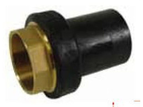 Racor H diámetro 125x4" PE/latón - Italsan