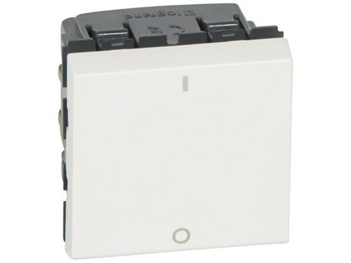 Interruptor bipolar 20a 2 módulos mosaic-ii - Legrand