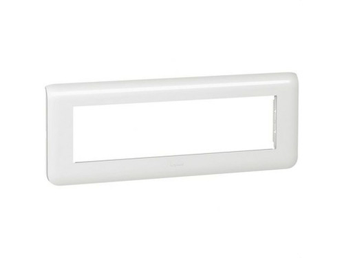Marco horizontal mosaic-ii 8 módulos blanco - Legrand