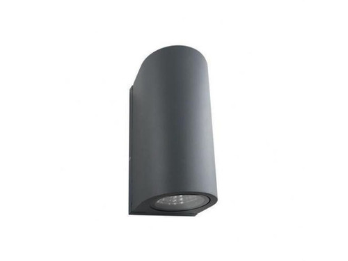 Aplique pared LED 2x7W 1470lm 90º 200x100x100mm IP54 3000K