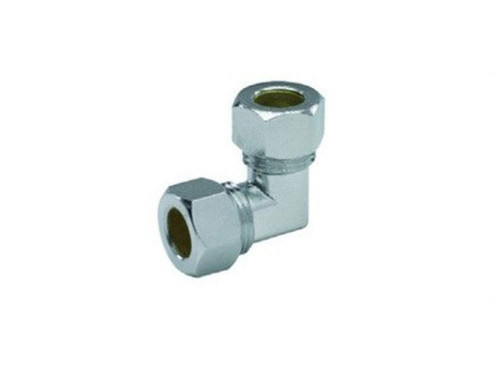 Codo HERMETO cromo diámetro 10mm gas butano