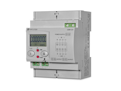 Contador de energía CEM-C21-485-DS-MID trifásico directo con certificado MID