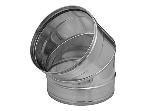 Codo 45º SW 316L diámetro 125