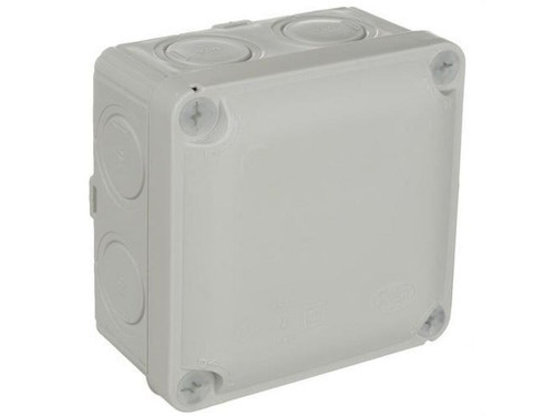 Caja estanca Ybox ciega IP65 IK08 tornillo 1/4 vuelta Gris - Solera