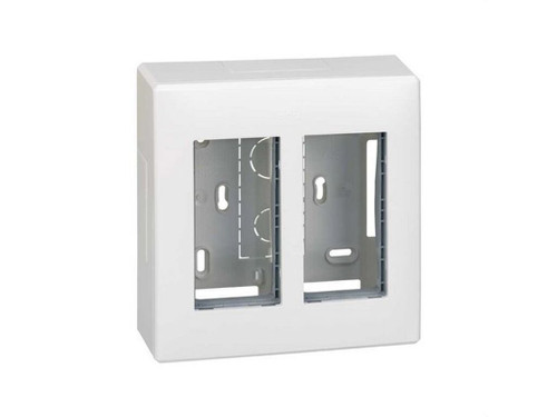 Caja pared superficie 2 elementos dobles Simon 500 Cima - Simon