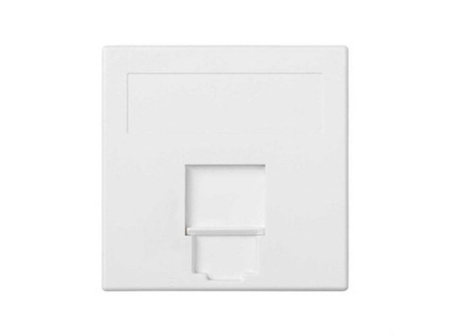 Placa voz y datos plana 1 elemento 1 RJ45 Simon 500 Cima - Simon