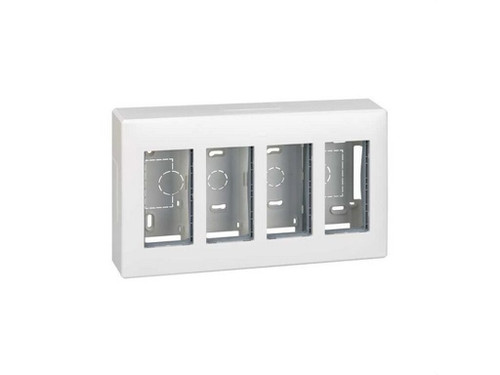 Caja pared superficie 4 elementos dobles Simon 500 Cima - Simon