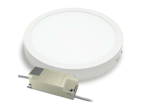 Downlight Led Superficie Redondo CCT 3000/4000/6000K Color Blanco - Alverlamp