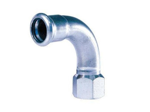 Codo H diámetro 3/4"x22mm acero al carbono - Filtube