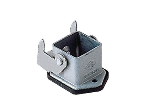 Zócalo angular conector ILME 3P 10A metálico - Gaestopas