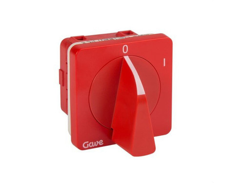 Interruptor 2P 40A calibre 1 montaje 0 - Gave