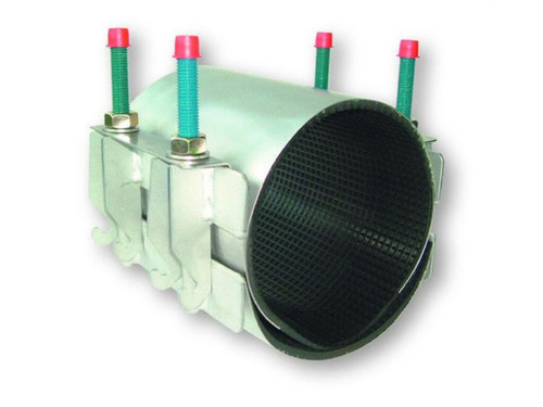Abrazadera Unifix Maxi 2 diámetro 108-128 longitud 200mm de 2 bandas acero inoxidable - Gebo