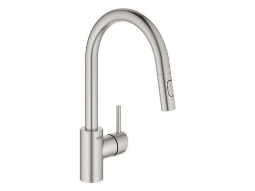 Monomando fregadero Concetto doble chorro supersteel - Grohe