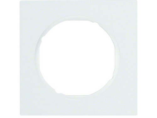 Marco R3 con 1 elemento blanco polar brillo - Hager