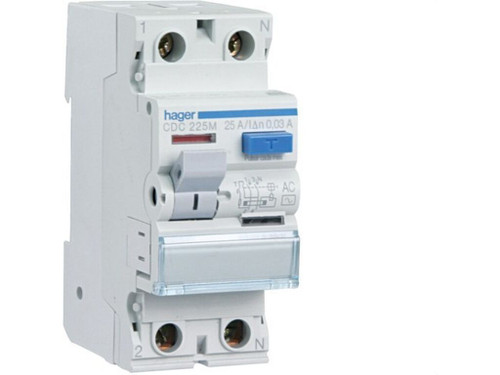 Diferencial 2P 40A 300mA tipo-A - Hager