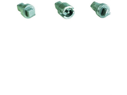 Pieza cierre puerta 1860-2010 llave 8mm triangular - Hager