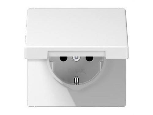 Base enchufe tapa protección niños blanco - Jung