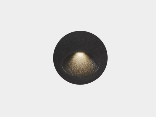 Empotrable pared IP65 BAT redondo oval LED 2,2W 4000K 25lm gris urbano - Ledsc3 - Ledsc4