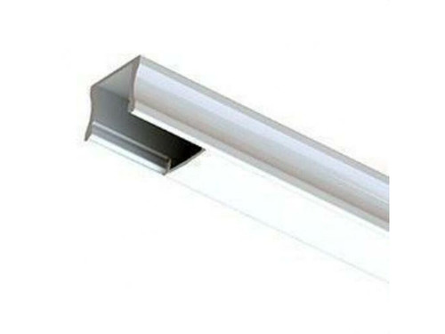 Mts perfil aluminio tira led line 14 plata mate - Luxlight