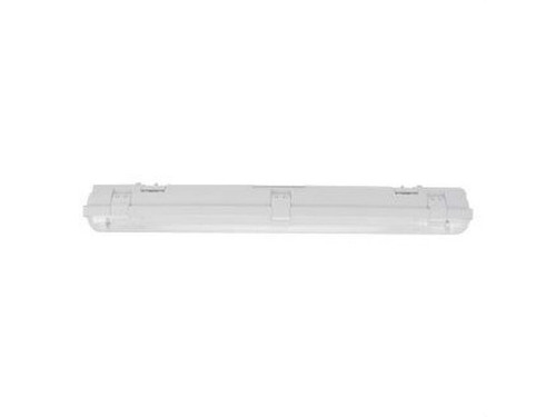Pantalla estanca BERLIN ECO electrónica 2x18W gris - Prilux