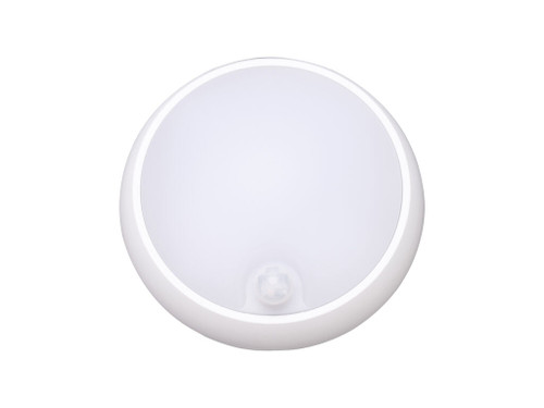 Luminaria MASNE L 15W IP54 830 SENSOR 230V blanco - Prilux