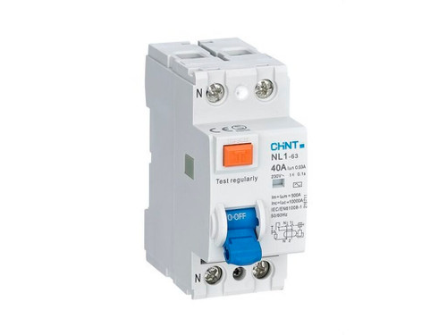 Interruptor diferencial NL1 2P 30mA Tipo AC 6kA - Chint