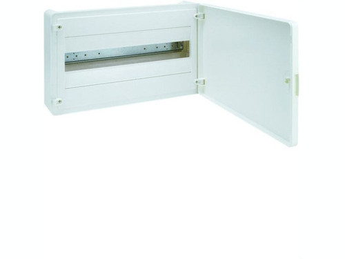 Caja superficie Golf VS con puerta blanca + regleta QC - Hager