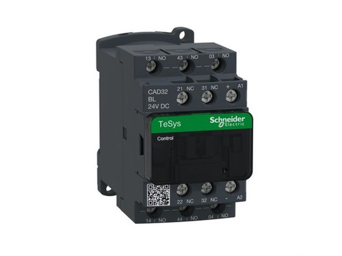 Contactor auxiliar 3 NA/2 NC 24V BC-AR antiparásito - Schneider Electric