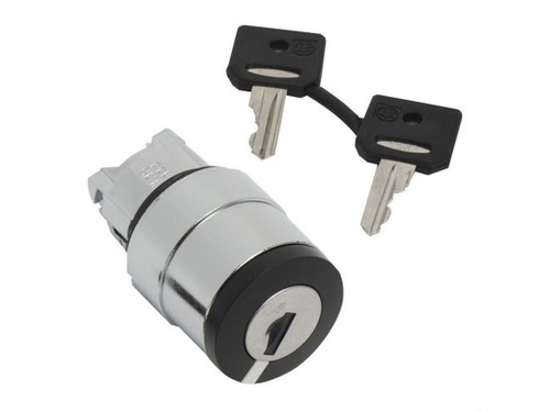 Cabeza selector con 3 posiciones cierre con llave 458A - Schneider Electric