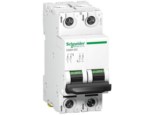 Interruptor automático especial C60H-DC 500V CC 2P 50A - Schneider Electric