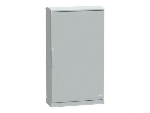 Armario poliéster zócalo + tejado 1250x750x320 IP44 7035 - Schneider Electric