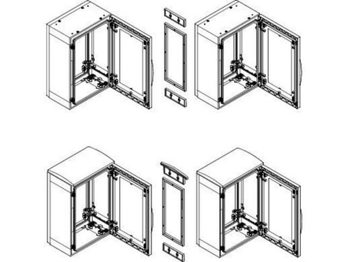 Kit unión lateral profundidad 3 PLA (Z) 7035 - Schneider Electric