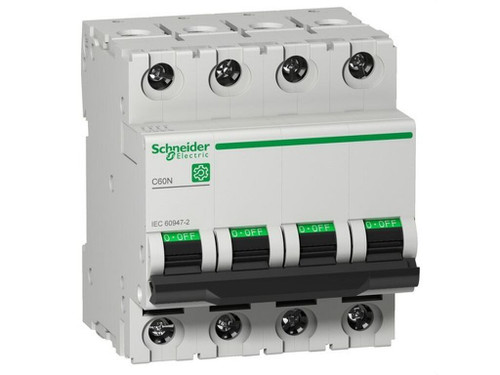 Interruptor magnetotérmico C60N 4P 40A curva-C 10kA - Schneider Electric