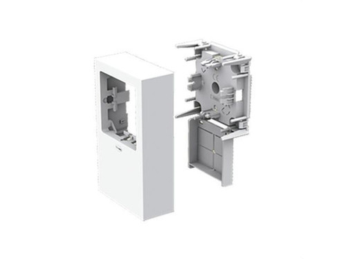 Adaptador para 1 mecanismo SIMON 127x75x31 U24X blanco nieve - Unex